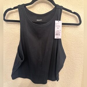 Black Crop Top